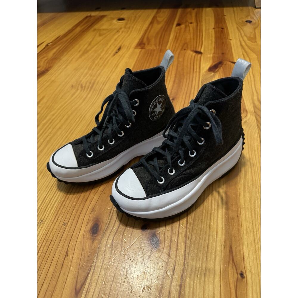 🔥 Converse Chuck Taylor All Star Run Star Hike High Black Ice SIZE M 5 W 6.5 - Picture 3 of 13